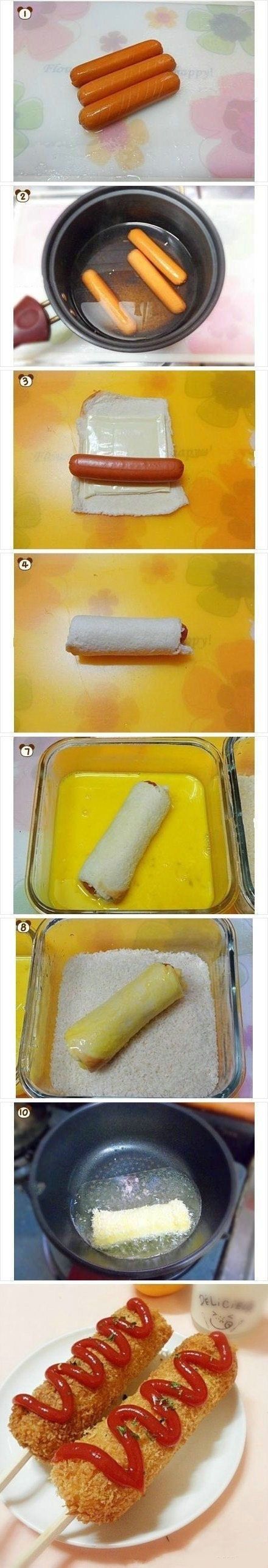 DIY Corn Dogs