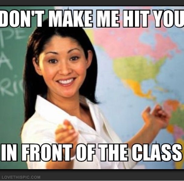 Dont Make Me Hit You