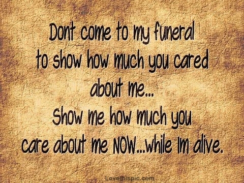 show me how much you care show me how much you care