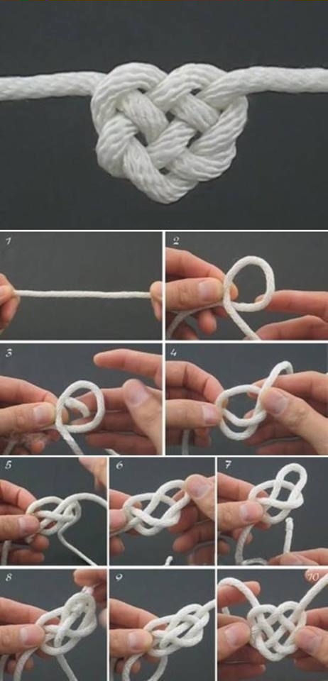 DIY heart rope DIY heart rope