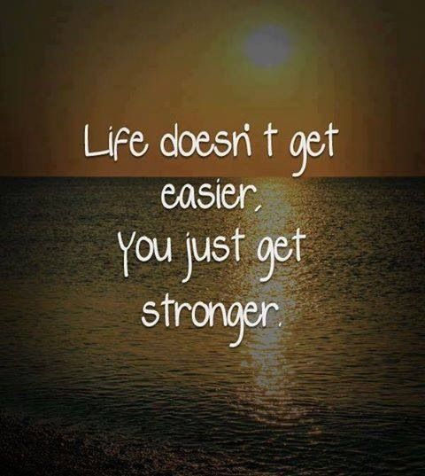 you get stronger
