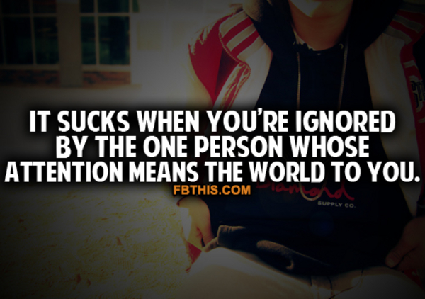 Ignored By That One Person Ignored By That One Person