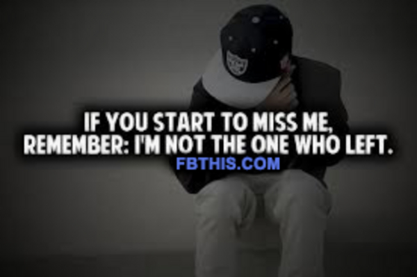 Im Not The One Who Left Im Not The One Who Left