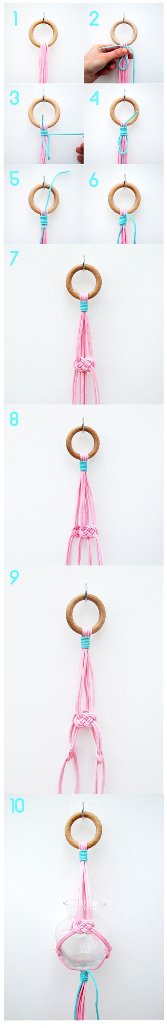 DIY Vase Holder