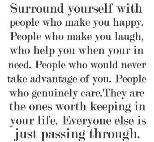 surround yourself with