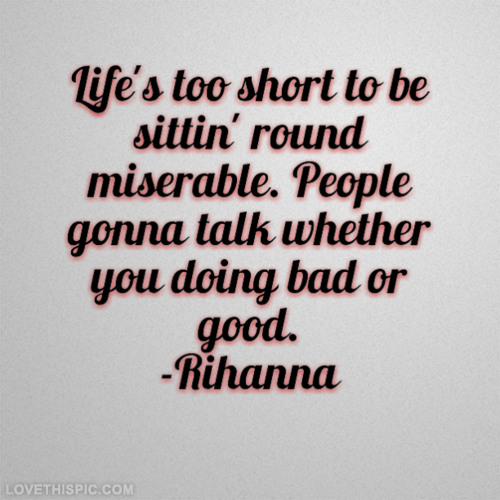 People gonna talk