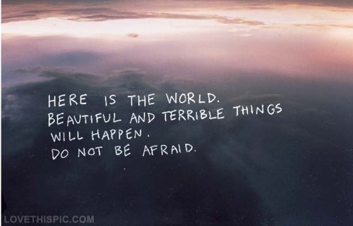 Here is the world