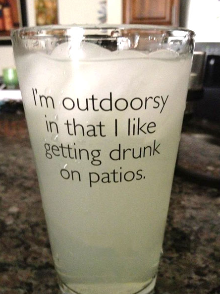 I'm outdoorsy