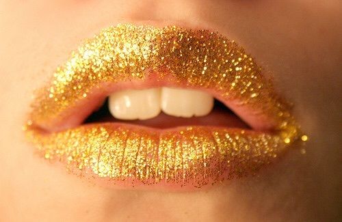 Gold Glitter Lips Pictures, Photos, and Images for Facebook, Tumblr