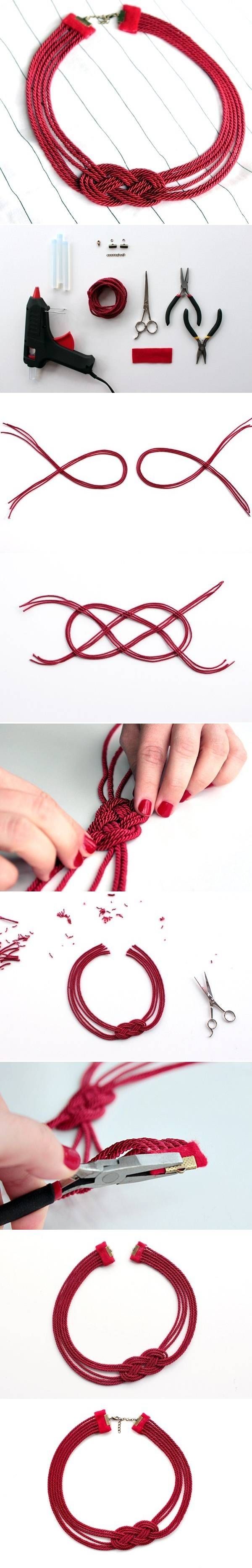 DIY Cord Necklace