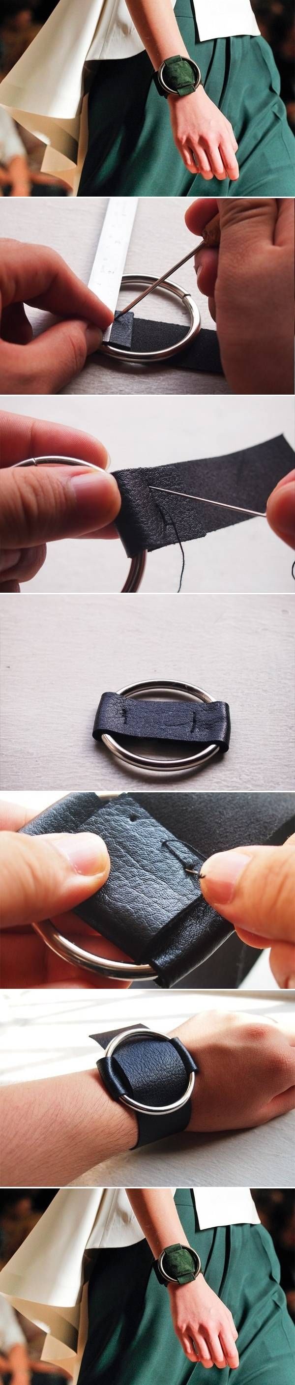 DIY Leather Bracelet