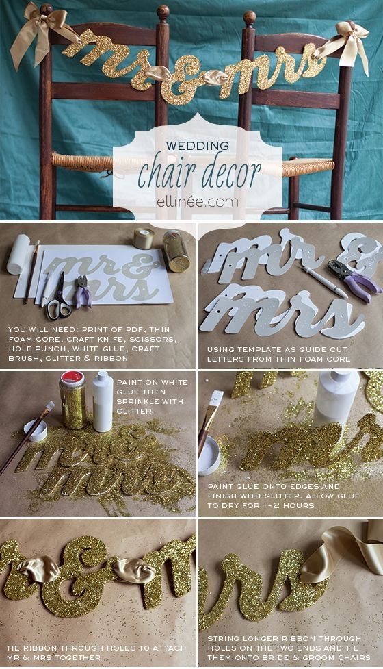 Chair wedding decor