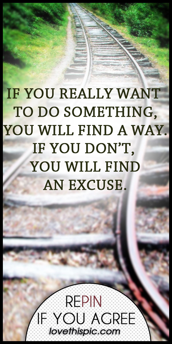 If you really