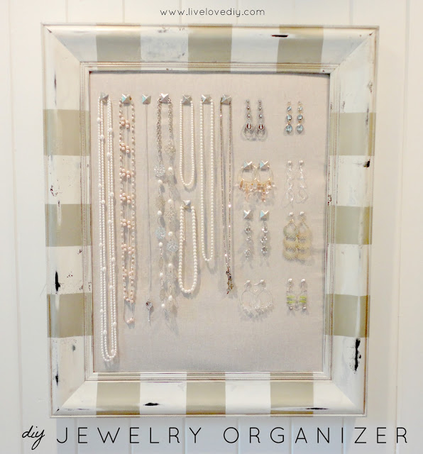 DIY Jewelry Oranization