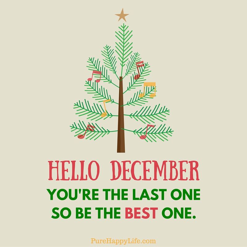 December Quotes And Sayings Hello December You're The Last One So Be The Best One Pictures, Photos, And  Images For Facebook, Tumblr, Pinterest, And Twitter