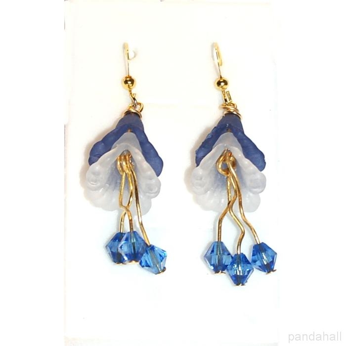 beautiful flower earrings