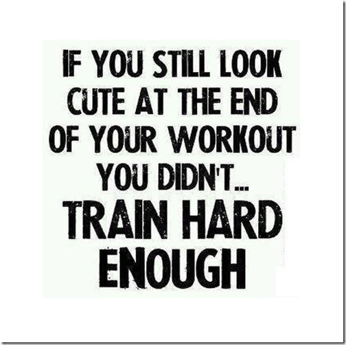 You didnt train hard enough You didnt train hard enough