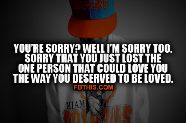 Sorry Sorry