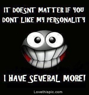 my personality my personality