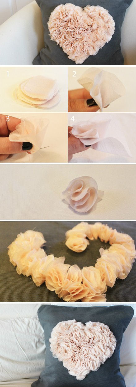 DIY Heart Pillow DIY Heart Pillow