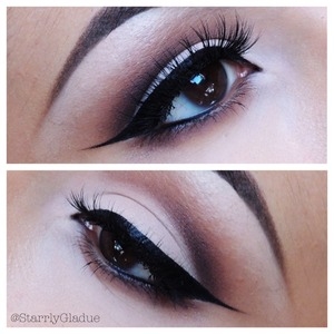 Pin eye makeup
