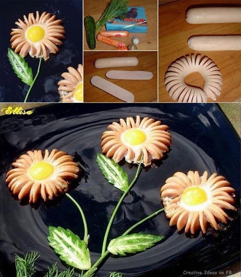 Hot dog sunflowers Hot dog sunflowers