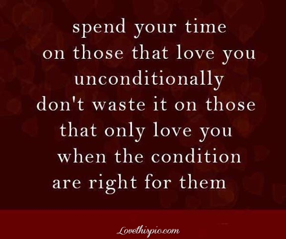Spend your time with