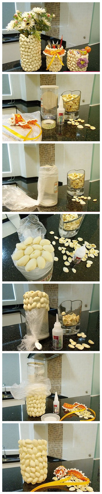 DIY Shell Vase