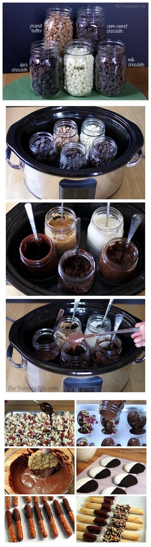 A Foolproof, Easy Way To Melt Chocolate For Drizzling, Dipping, And