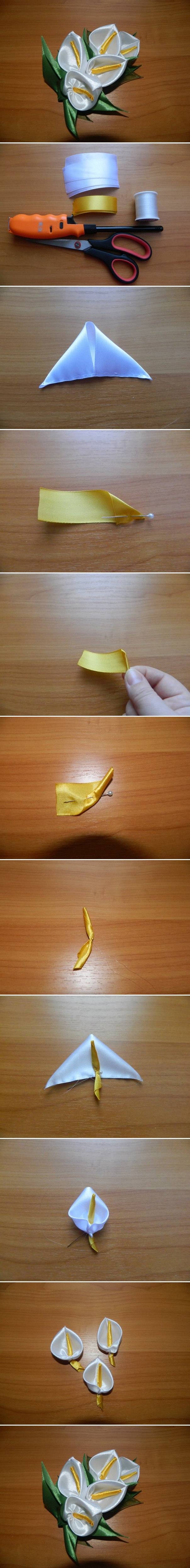 DIY Flower Brooch DIY Flower Brooch