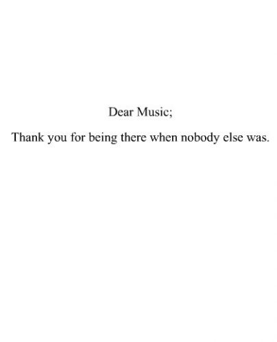 Dear Music Dear Music