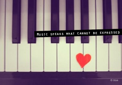 Music speaks what cant be expressed