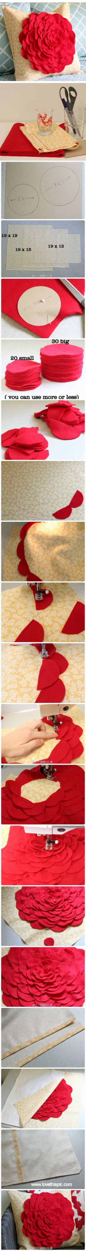 DIY Pillow Decorations DIY Pillow Decorations