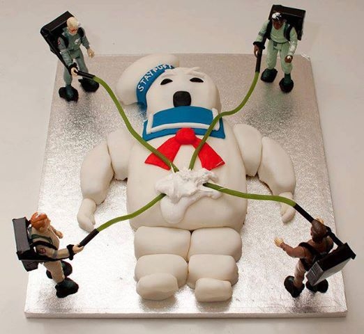 Ghostbusters Cake