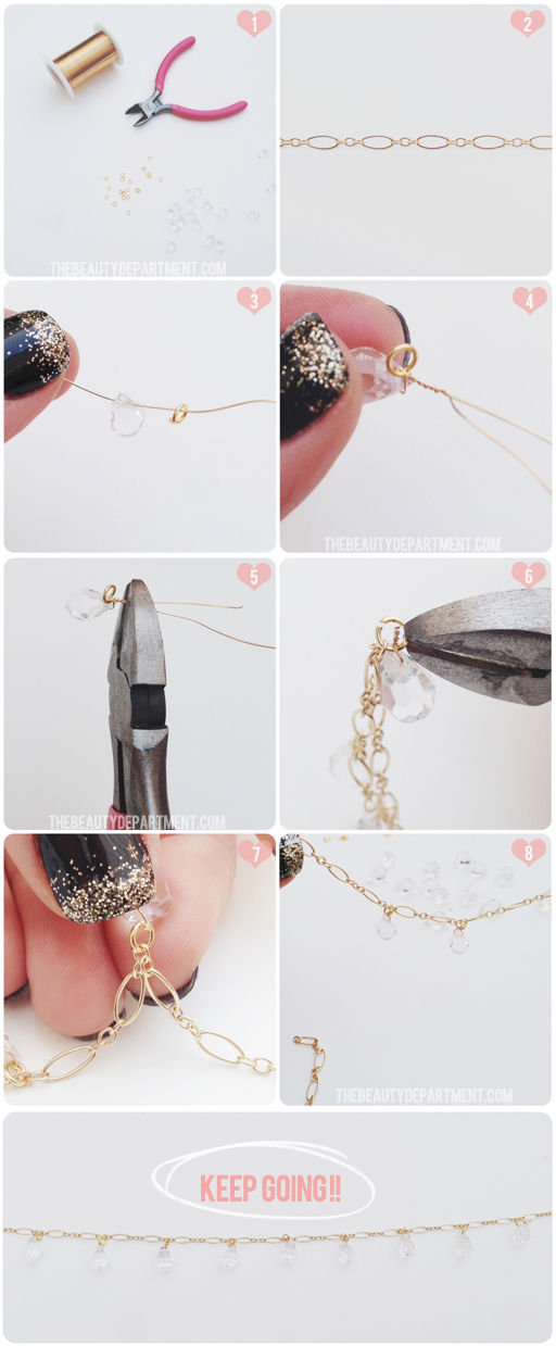 DIY Crystal Headband DIY Crystal Headband