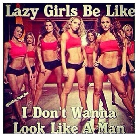 I dont wanna look like a man