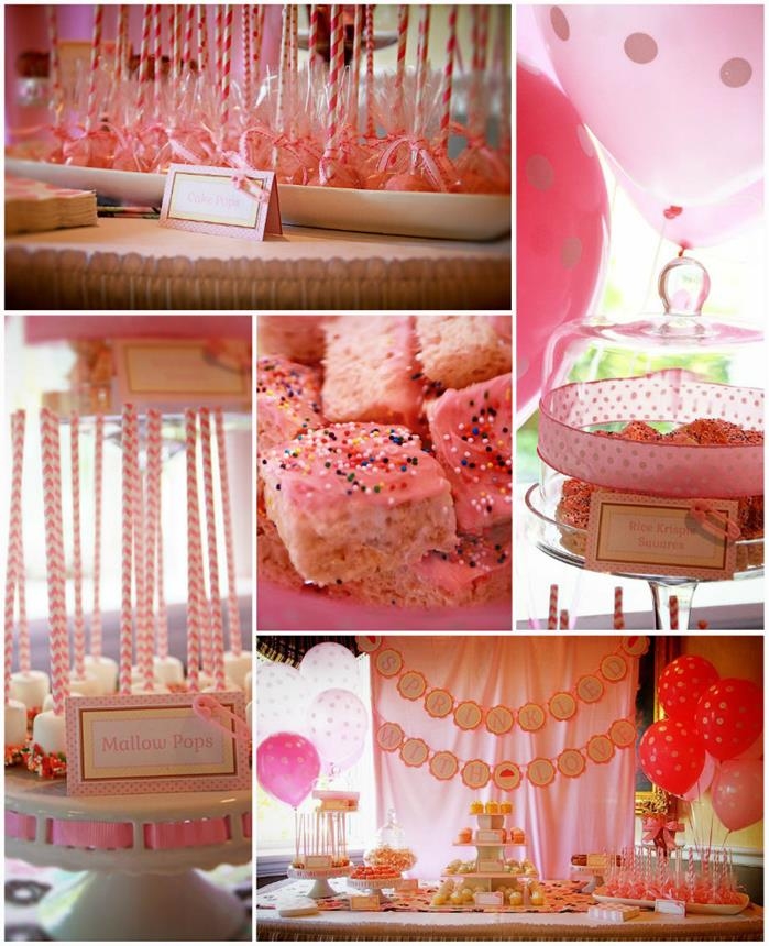 Pink baby sprinkle