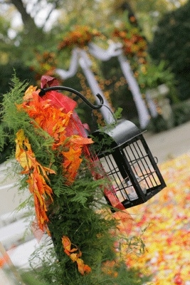 Autumn outdoors decor
