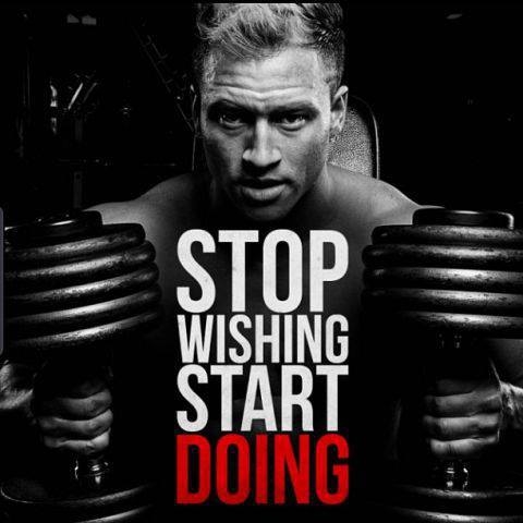 Stop wishing, start doing Stop wishing, start doing