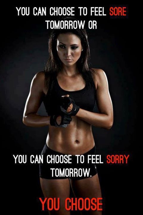 Sore tomorrow or sorry tomorrow