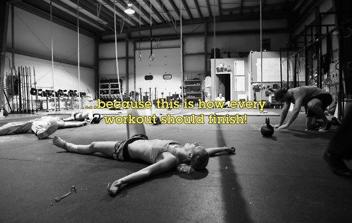How every workout should finish
