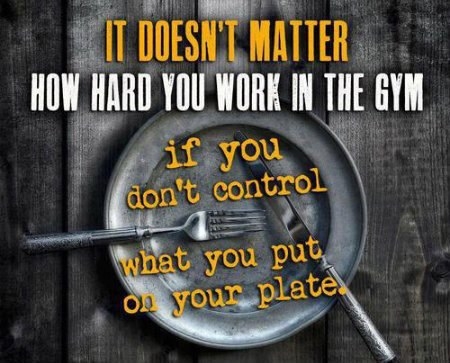 Control what you put on your plate Control what you put on your plate