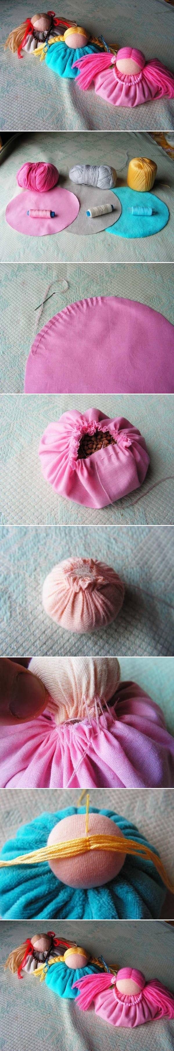 DIY Fabric Doll Ornament DIY Fabric Doll Ornament