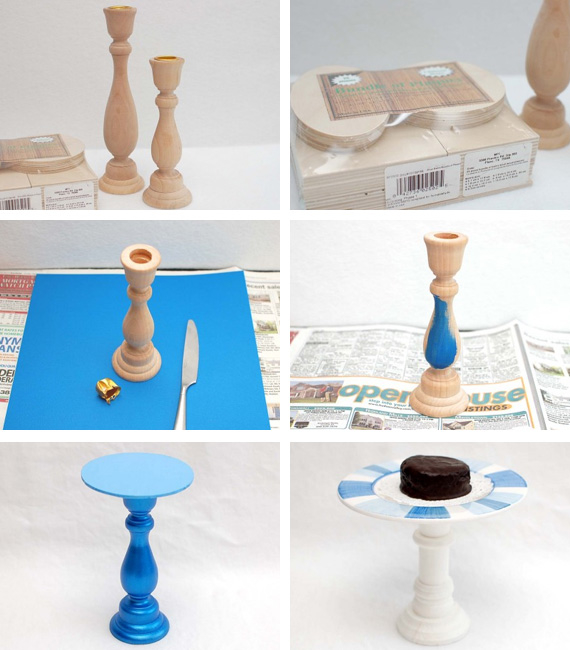 DIY dessert stands