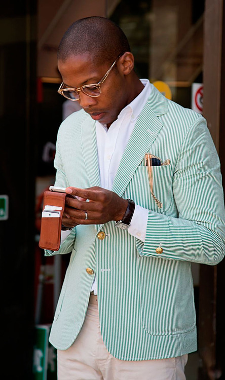 Striped Blazer