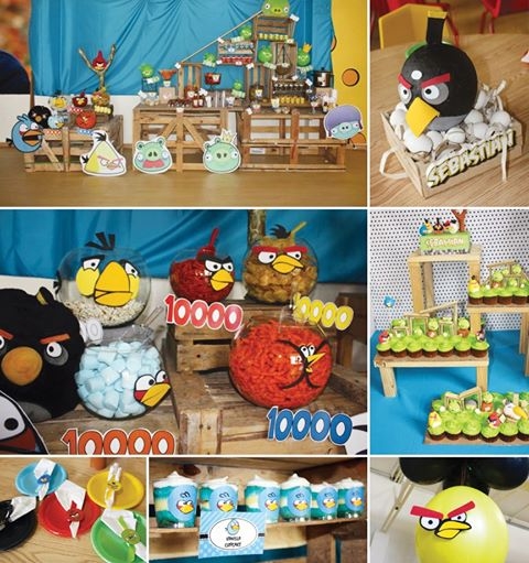 Angry birds party Angry birds party