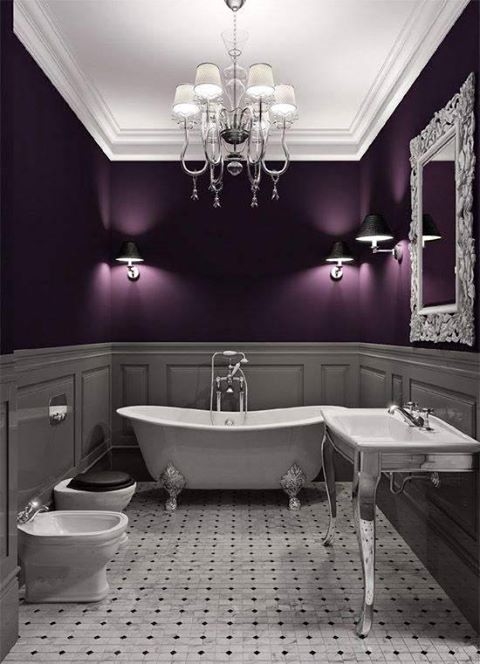 Elegant bathroom style