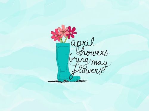 April Showers Bring May Flowers Pictures, Photos, and Images for