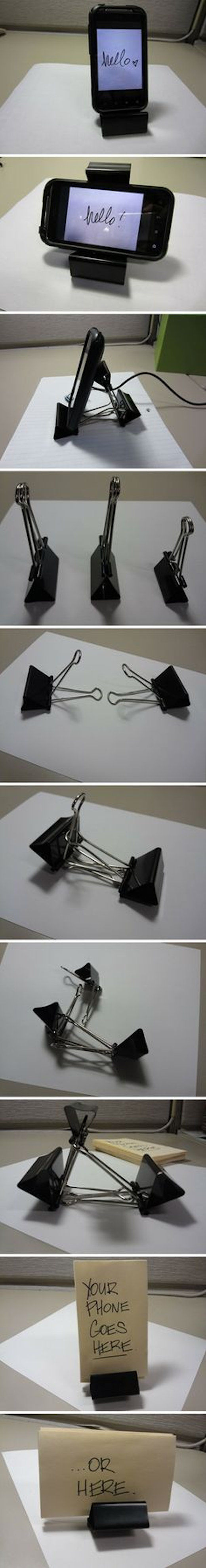 DIY Smart Phone holder DIY Smart Phone holder