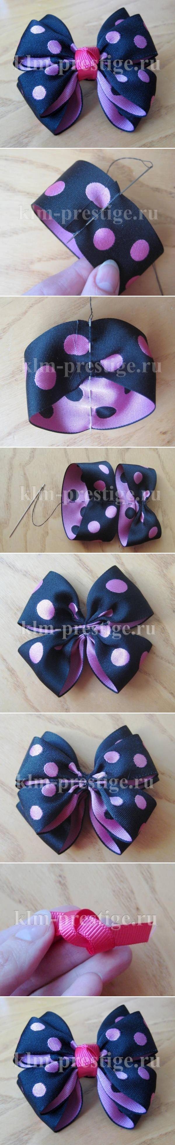 DIY Easy Double Bow